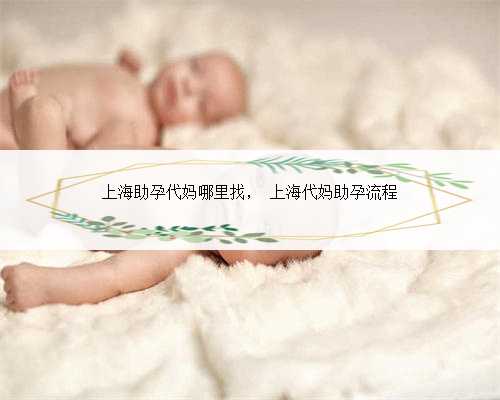 上海助孕代妈哪里找， 上海代妈助孕流程