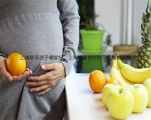 上海助孕孩子哪家好，上海试管供卵助孕机构排名榜