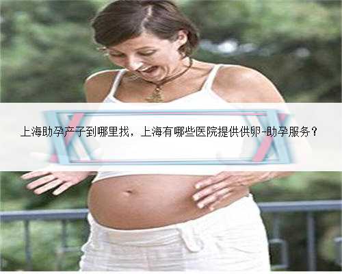 上海助孕产子到哪里找，上海有哪些医院提供供卵-助孕服务？