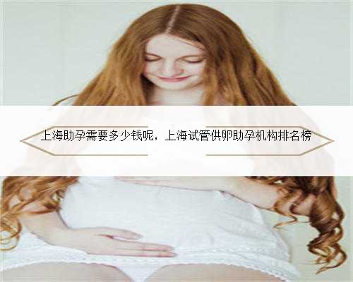 上海助孕需要多少钱呢，上海试管供卵助孕机构排名榜