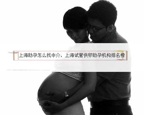 上海助孕怎么找中介，上海试管供卵助孕机构排名榜