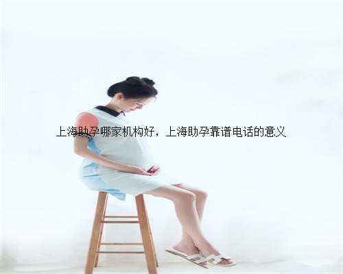 上海助孕哪家机构好，上海助孕靠谱电话的意义